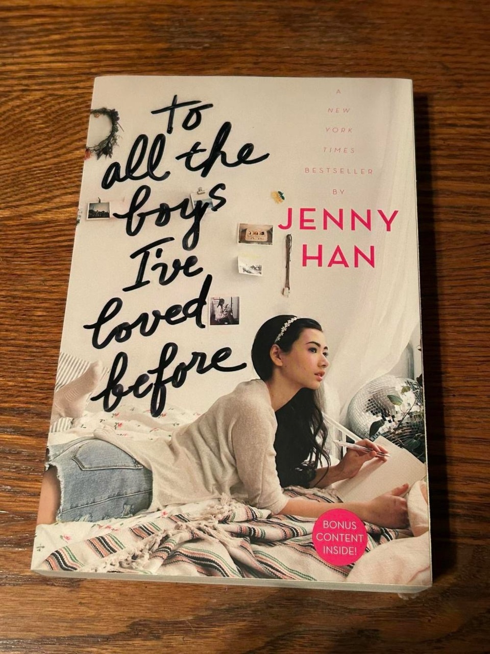 To All the Boys I've Loved Before by - White/Pink Cover Paperback